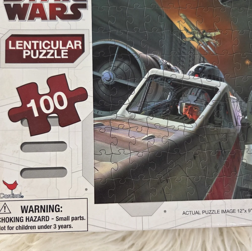 Cardinal Star Wars 3D Lenticular Jigsaw Puzzle 100 Pieces